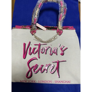 ヴィクトリアズシークレット(Victoria's Secret)のVictoria’s Secret キャンバス生地トートバッグ(トートバッグ)