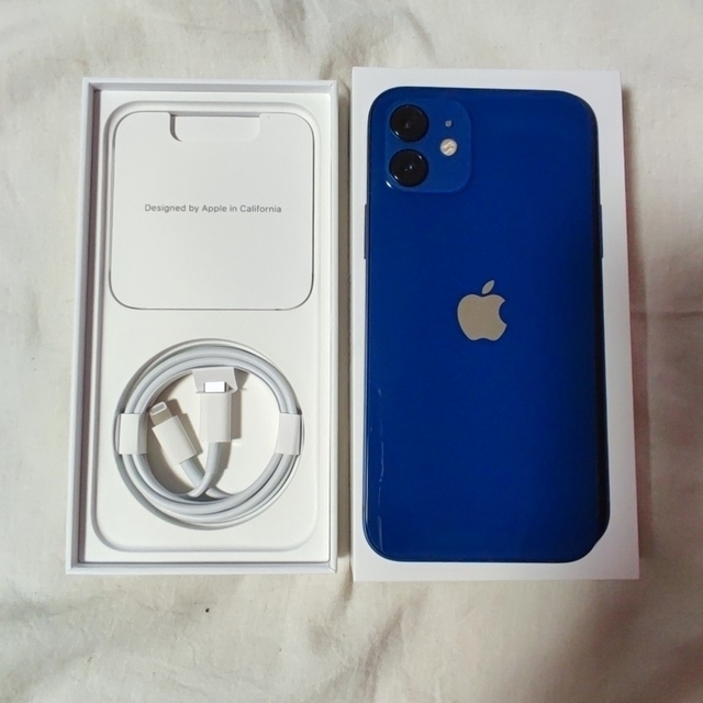 お気に入り】 128GB iPhone12 - iPhone ブルー 美品 Battery100 お気に入り】 128GB iPhone12 - iPhone ブルー 美品 Battery100