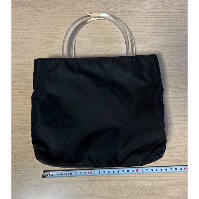 PRADA - プラダPRADA プラスチックハンドル ハンドバッグの通販 by べ ...