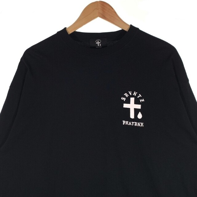 ファットランク SRVNTZ プリント ロングスリーブTシャツ サイズ XXL