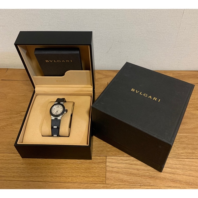 代引き不可 BVLGARI ブルガリ アルミニウム レディース 腕時計