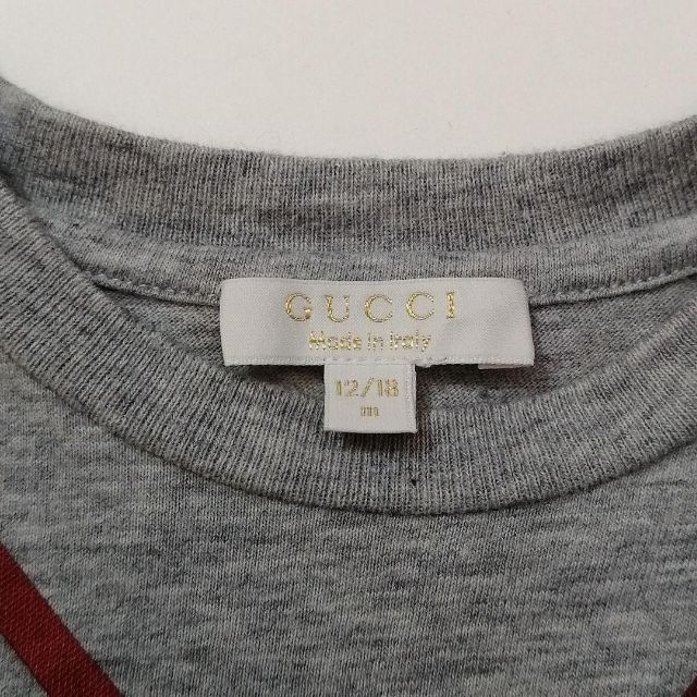 Gucci(グッチ)の✨美品✨GUCCI　長袖Tシャツ　ロンT　シェリーライン　12〜18ヶ月用 キッズ/ベビー/マタニティのベビー服(~85cm)(Ｔシャツ)の商品写真