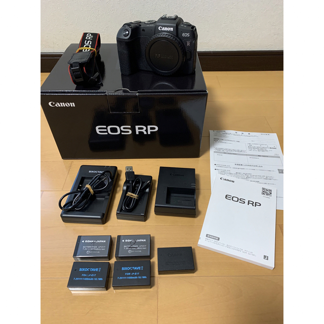 Canon(キヤノン)の★5%OFFクーポン期間限定値下げ！Canon ミラーレスEOS RP ボディ スマホ/家電/カメラのカメラ(ミラーレス一眼)の商品写真