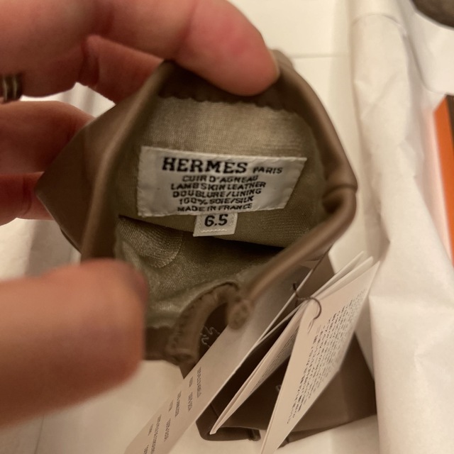 Hermes   新品未使用 Hermes エルメス グローブ 6.5サイズ 手袋の通販