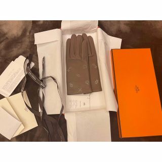 エルメス(Hermes)の新品未使用　Hermes エルメス　グローブ　6.5サイズ　手袋(手袋)