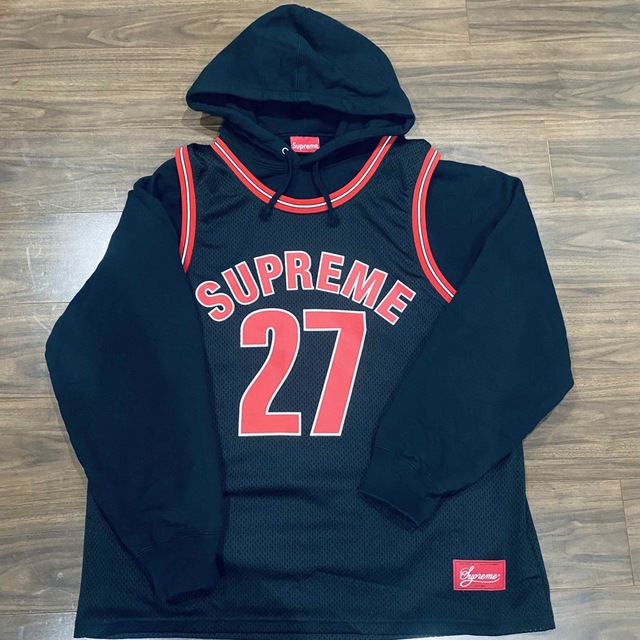 超希少デザイン】Supreme アーチロゴ ゲームシャツ レイヤード