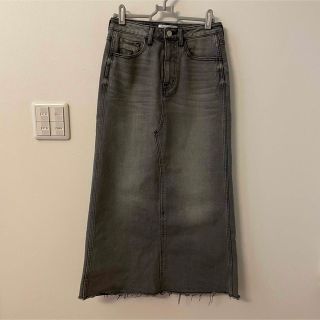 ヘルシーデニム(Healthy DENIM)の値下げ　ヘルシーデニム　ロングスカート　ブラック(ロングスカート)