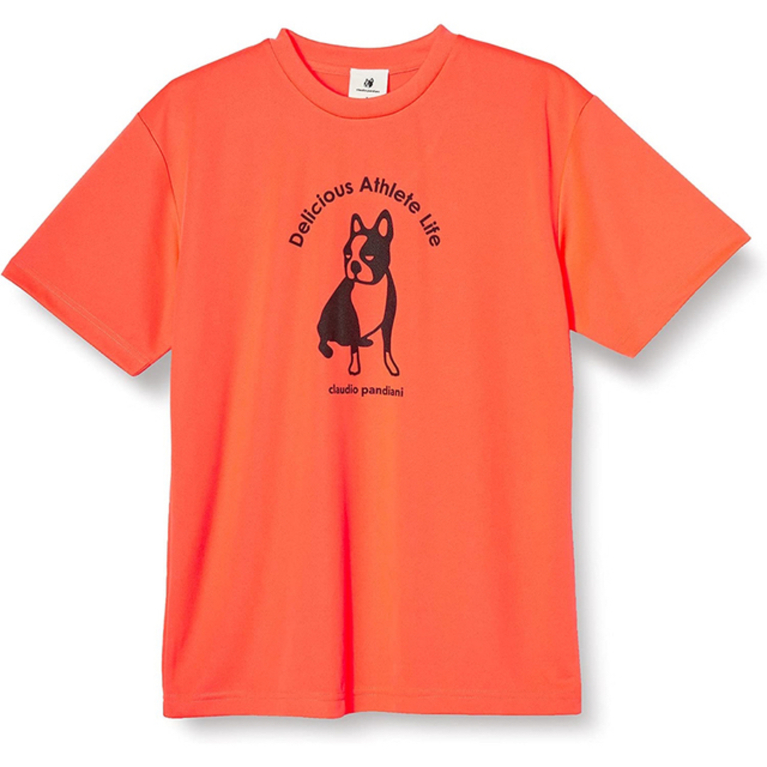 クラウディオパンディアーニ 半袖Tシャツ CP17044 オレンジ メンズL新品