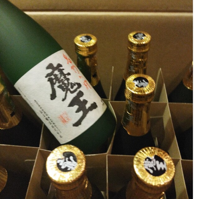 焼酎　魔王　四合瓶　１２本