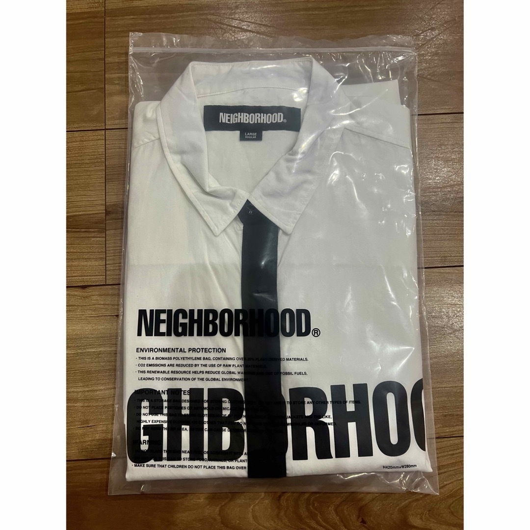 NEIGHBORHOOD TIE SHIRT LS シャツ L