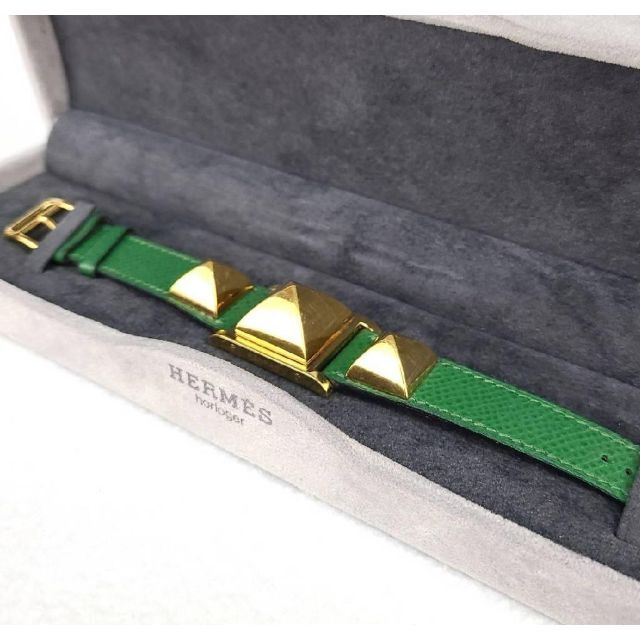 品質は非常に良い Hermes - ブレスレット バングル OX刻 メドール
