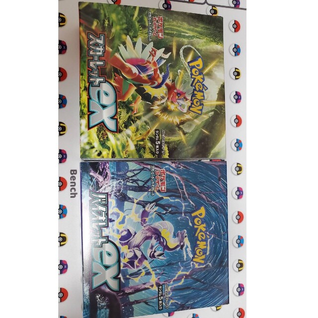 ポケモンカード スカーレットex バイオレット ex BOX シュリンクなし