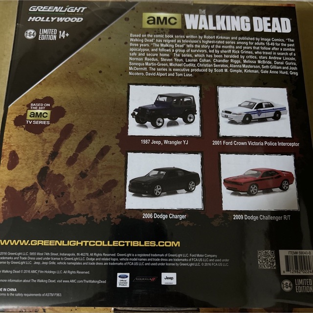 希少 ウォーキングデッド WALKING DEAD グリーンライト ミニカー 1