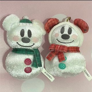 ディズニー(Disney)のミッキーミニーストラップ(キャラクターグッズ)