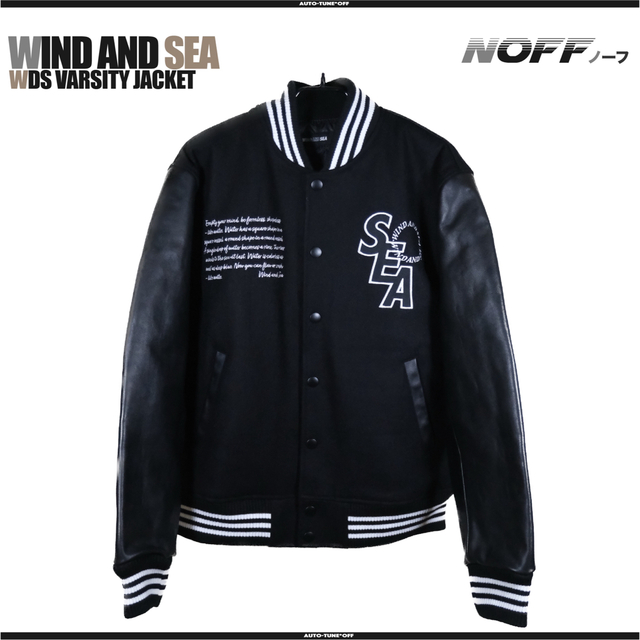 WIND AND SEA - WIND AND SEA WDS Varsity Jacket スタジャン　M