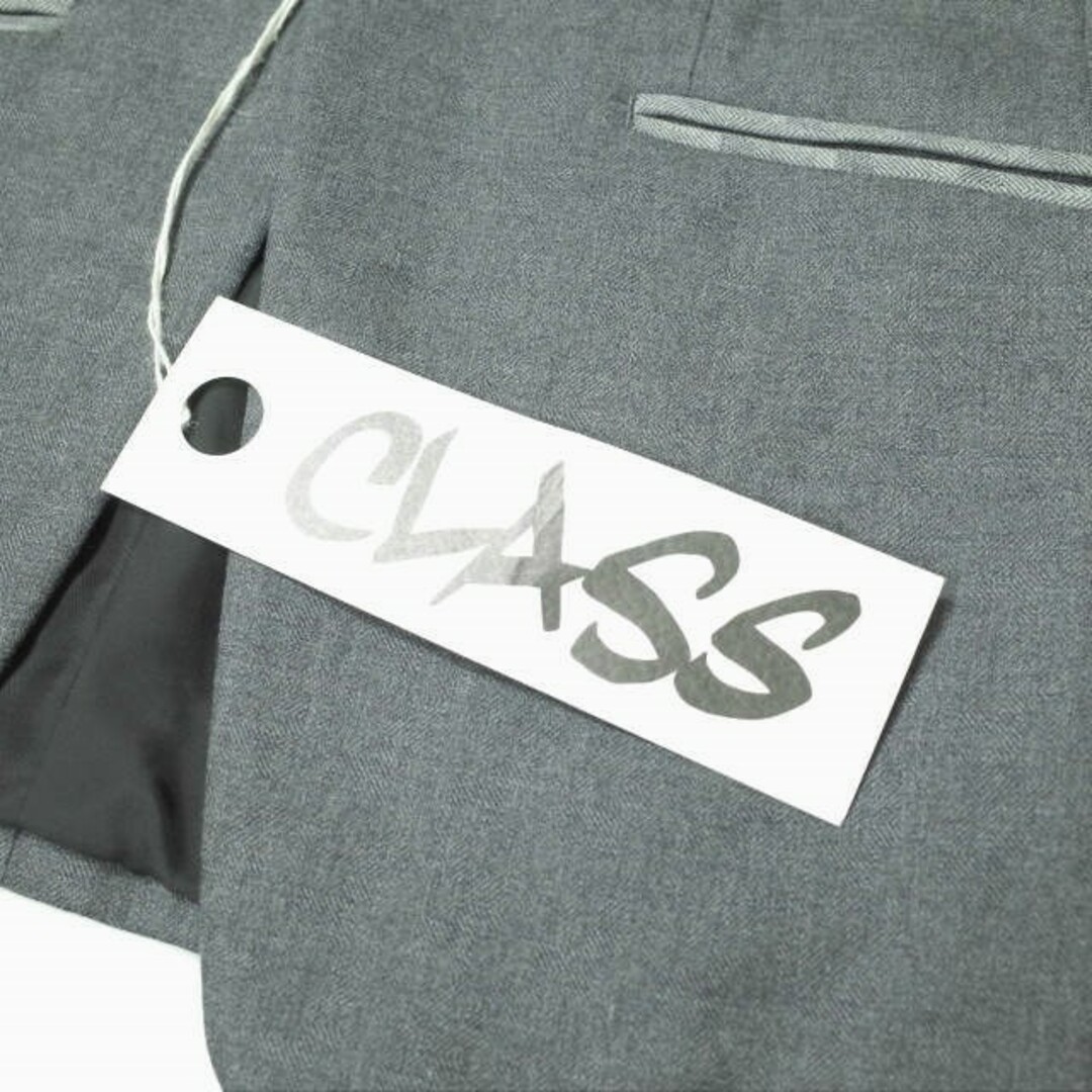 CLASS クラス 日本製 Cocteau ショールカラー1Bジャケット CBDA007A 2 GRAY テーラード モーニング アウター【新古品】【CLASS】