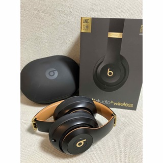 ビーツバイドクタードレ(Beats by Dr Dre)の【ムール様専用】Beats Studio3 ミッドナイトブラック(ヘッドフォン/イヤフォン)