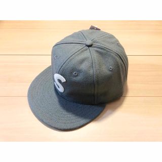 新品未使用未試着Ebbets S Logo Fitted 6-Panel 1/2 BL