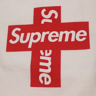 シュプリーム(Supreme)の美品 Supreme Cross クロス Box Logo Tシャツ Tee(Tシャツ/カットソー(半袖/袖なし))