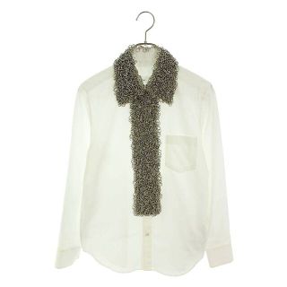 トーガ(TOGA)のトーガ ARCHIVES Metal cotton shirt TA01-FJ020 マルチリング装飾コットン長袖シャツ レディース 36(シャツ/ブラウス(長袖/七分))