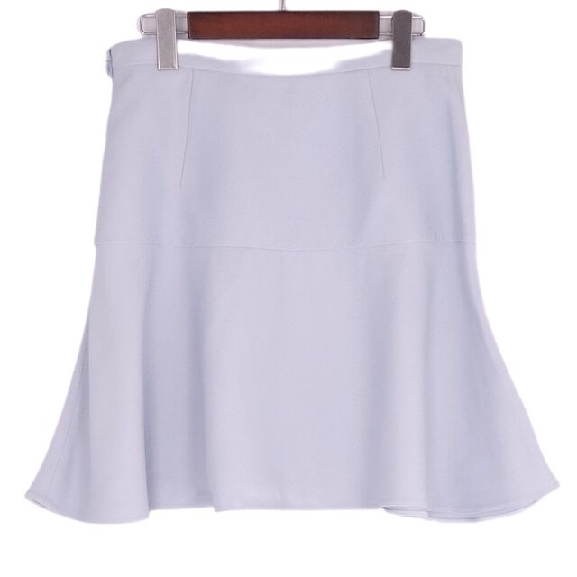 MIKIMOTO(ミキモト)の美品 ミュウミュウ miumiu スカート フレアスカート ショートスカート 無地 ボトムス レディース 44(L相当) ブルー レディースのスカート(ひざ丈スカート)の商品写真