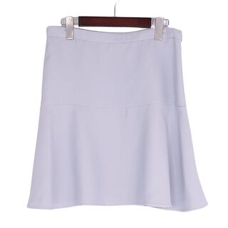 ミキモト(MIKIMOTO)の美品 ミュウミュウ miumiu スカート フレアスカート ショートスカート 無地 ボトムス レディース 44(L相当) ブルー(ひざ丈スカート)