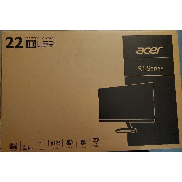 Acer 21.5インチモニター R221QBbmix 2