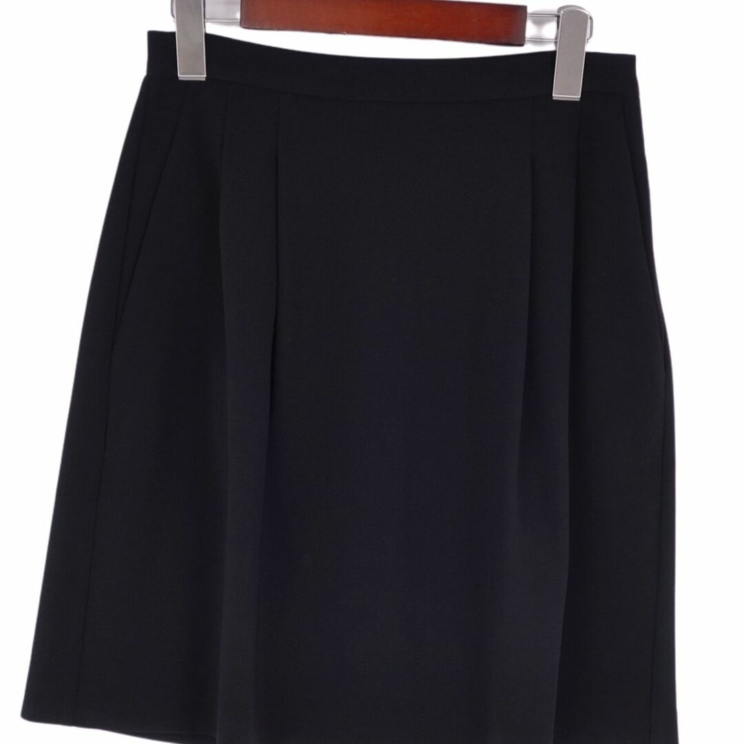MaxMara 【美品】 白タグ プリーツスカート ブラック 42 LLサイズ MaxMara 【美品】 白タグ プリーツスカート ブラック 42 LLサイズ