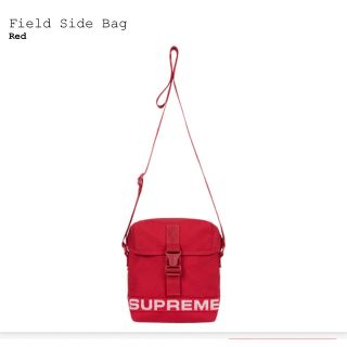 シュプリーム(Supreme)の【新品】SUPREME23SS Field Side Bag レッド(ショルダーバッグ)