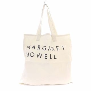 マーガレットハウエル(MARGARET HOWELL)のマーガレットハウエル ハウスホールドグッズコットンロゴバッグ(トートバッグ)