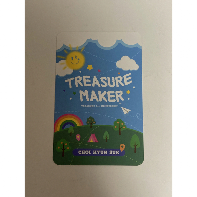 TREASURE(トレジャー)のTREASURE KIT封入トレカ  ヒョンソク  エンタメ/ホビーのタレントグッズ(アイドルグッズ)の商品写真