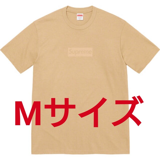 【XL】Supreme Tonal box logo Tee Khaki カーキ