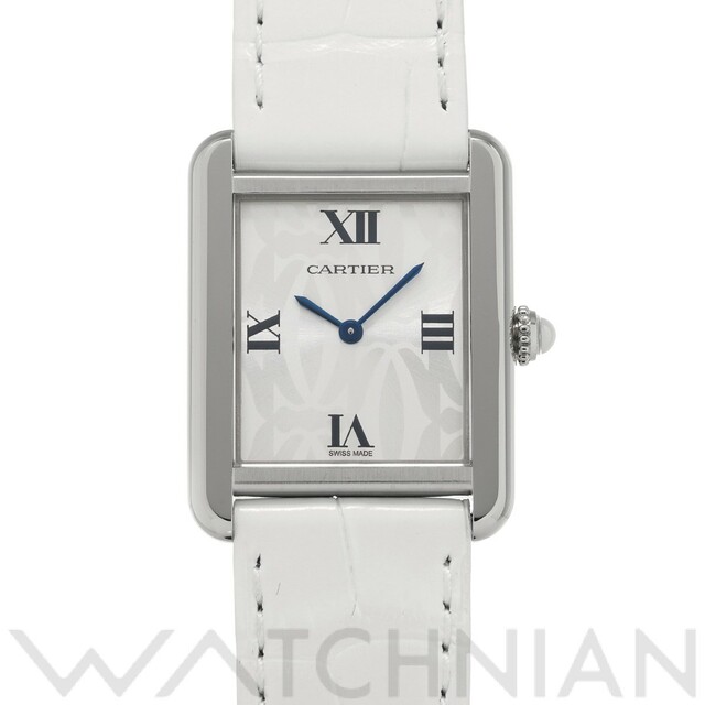 Cartier - 中古 カルティエ CARTIER W1019555 シルバー レディース 腕時計