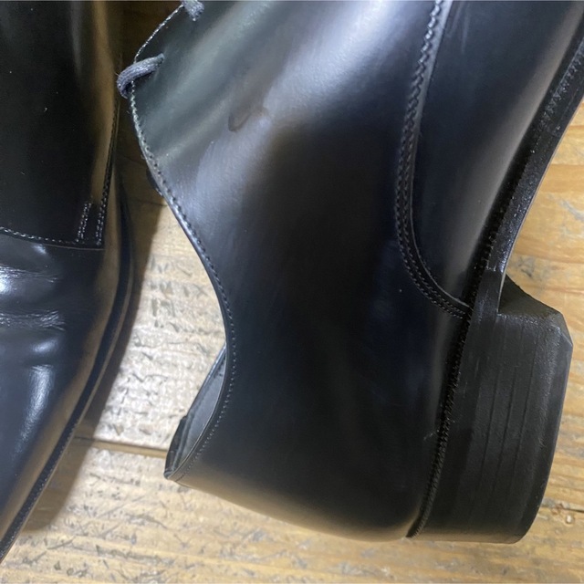 本革ビジネス用革靴　厚底　シークレット　25.5cm  ADELO〈アデロ〉メンズ