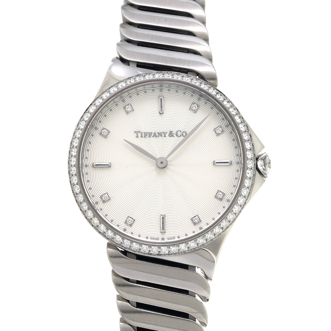 中古 ティファニー TIFFANY&Co. 60874875 シルバー /ダイヤモンド レディース 腕時計