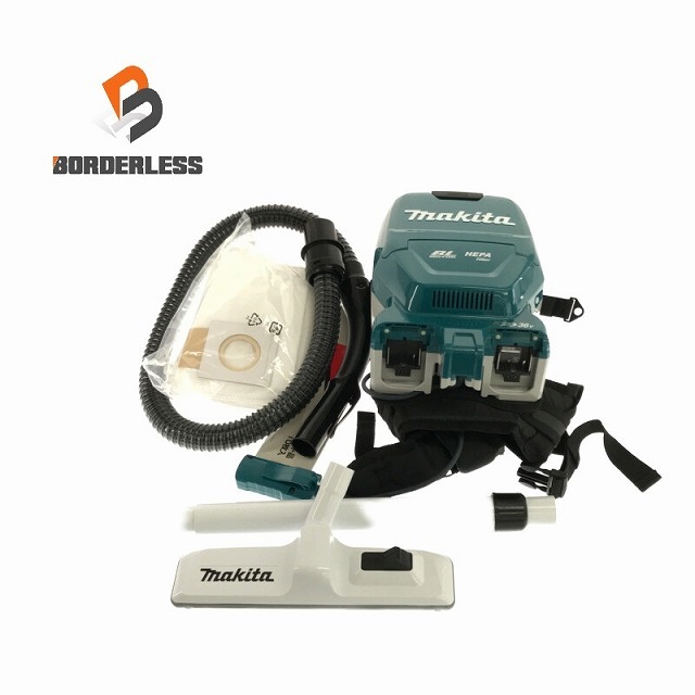 ☆未使用 開封済み保管品☆makita マキタ 36V 充電式背負いクリーナー