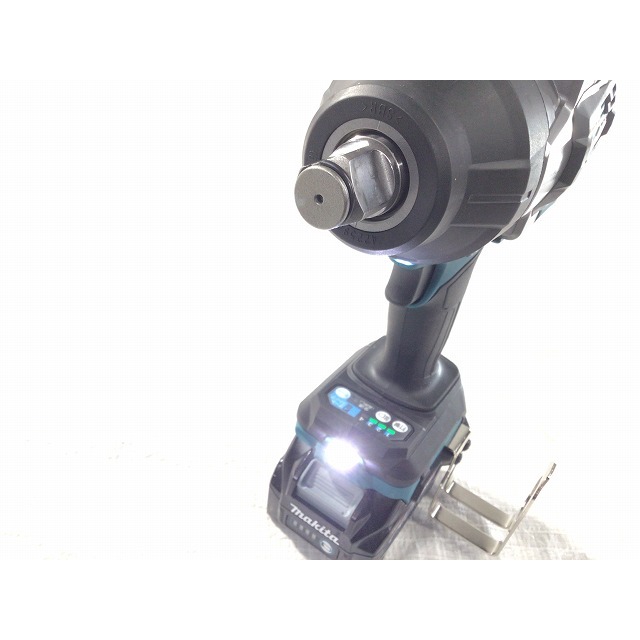 ☆比較的綺麗☆makita マキタ 40Vmax 充電式インパクトレンチ TW001GRDX バッテリー2個(BL4025 2.5Ah) 充電器(DC40RA) ソケット付き 66905