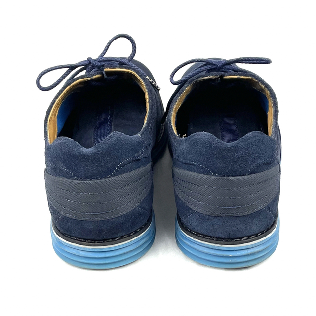 ★ドイツ発*ZARA*新作*本革スエードスティッチスニーカー/BW★ ZARA - ZARA スエード ウイングチップ ラバーソール レザー