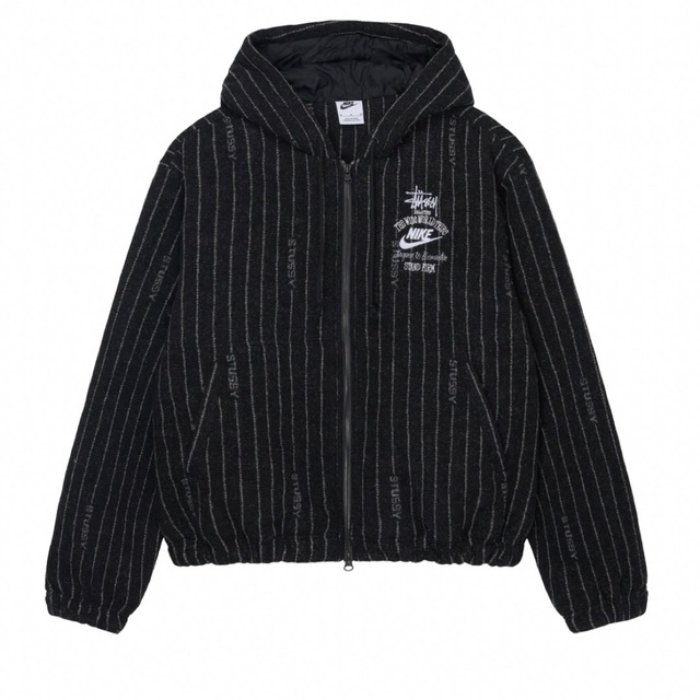 STUSSY(ステューシー)のStussy Nike stripe wool jacket S メンズのジャケット/アウター(ブルゾン)の商品写真