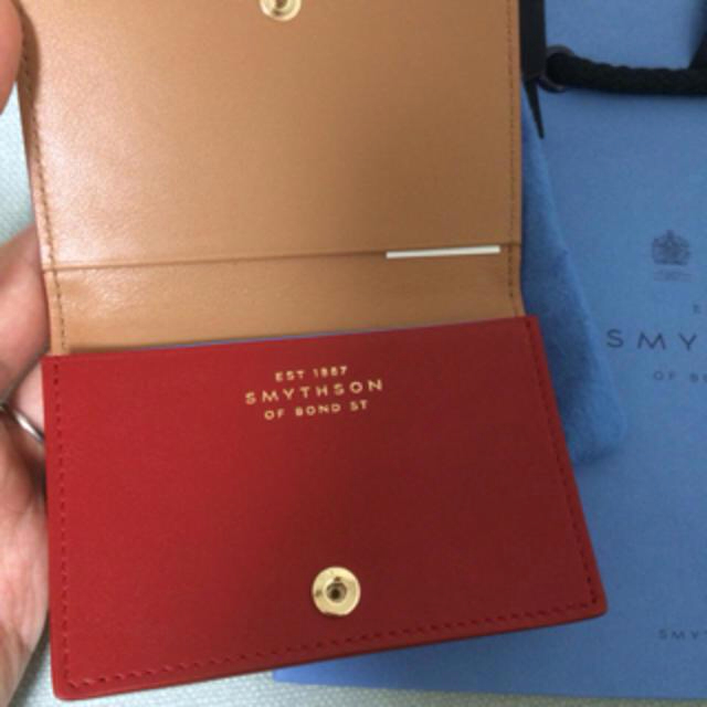 Smythson(スマイソン)の*潤select*様専用♡名刺入れ＆ラグ レディースのファッション小物(名刺入れ/定期入れ)の商品写真