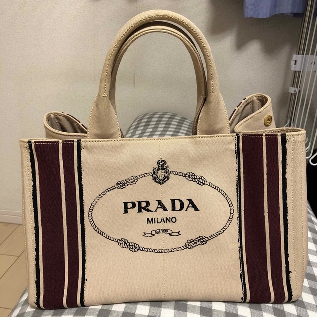 PRADA プラダ トートバッグ - ベージュ