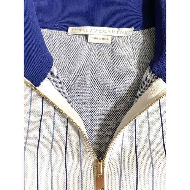 STELLA McCARTNEY ピンストライプ ストレッチニットジャケット