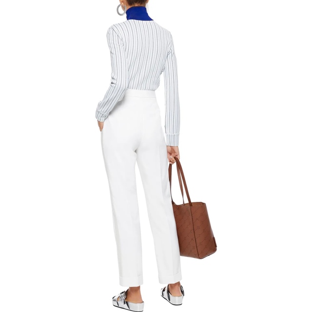 STELLA McCARTNEY ピンストライプ ストレッチニットジャケット