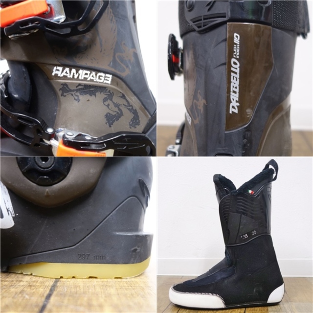 ダルベロ DALBELLO RAMPAGE ランページ 25.5cm 297mm スキー ダルベロ DALBELLO RAMPAGE ランページ 25.5cm 297mm スキー