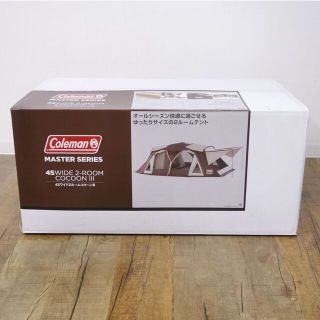 コールマン(Coleman)の未使用 コールマン マスターズ シリーズ Coleman MASTER SERIES 4Ｓワイド2ルームコクーンⅢ 2000036431 ファミリー テント シェルター キャンプ アウトドア(テント/タープ)