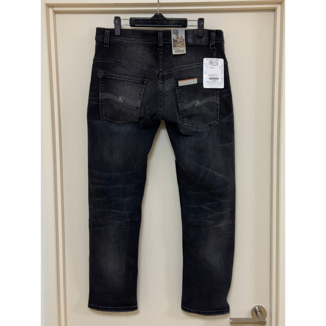 Nudie Jeans(ヌーディジーンズ)の【新品】ヌーディージーンズ  THIN FINN W34 リペア加工 デニム メンズのパンツ(デニム/ジーンズ)の商品写真