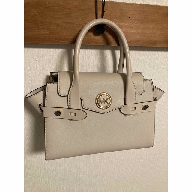美品 マイケルコース ハンドバッグ カルメン フラップ サッチェル