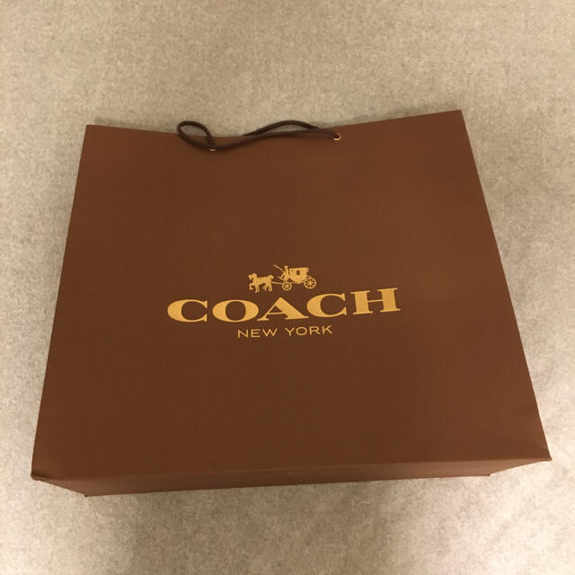 COACH(コーチ)のコーチ紙袋 レディースのバッグ(ショップ袋)の商品写真