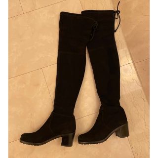 スチュワートワイツマン(Stuart Weitzman)のスチュアートワイツマン　スエードニーハイ37(ブーツ)