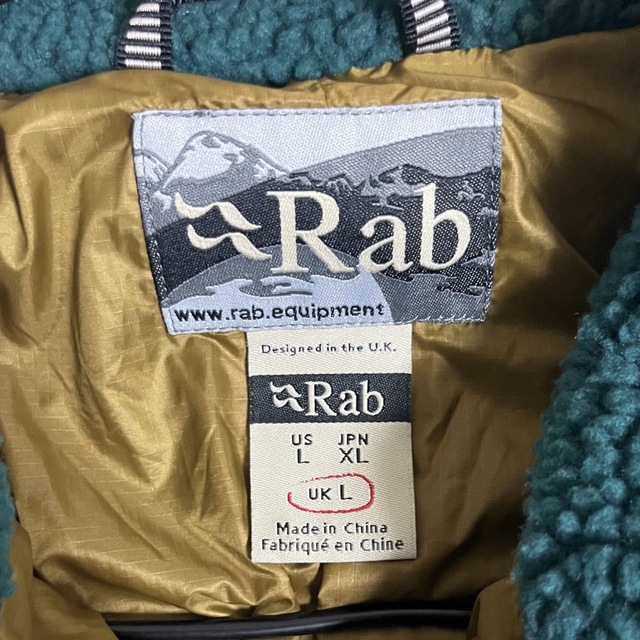 RAB(ラブ)のRabフリース メンズのジャケット/アウター(ダウンジャケット)の商品写真